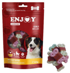 Enjoy Recompense pentru caini Enjoy Carnivore Biscuit Bites cu pui 100 gr