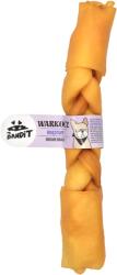 Mr. Bandit Recompense pentru caini Mr. Bandit, piele maro impletita, 25 cm