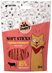 Mr. Bandit Recompense pentru caini, Mr Bandit SOFT STICKS, vita si pui, 80g