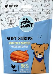 Mr. Bandit Recompense pentru caini Mr. Bandit SOFT STRIPS, pui si cod, 80 g