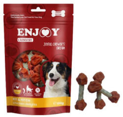 Enjoy Recompense pentru caini Enjoy Carnivore Fit Feth Delights cu pui 100 gr