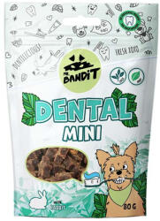 Mr. Bandit Recompense pentru caini Mr. Bandit Dental Mini, iepure, 80g