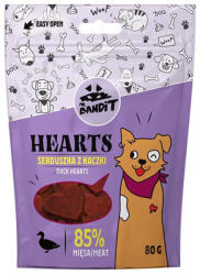 Mr. Bandit Recompense pentru caini, Mr Bandit HEARTS, inimi de rata, 80g