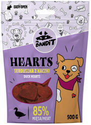 Mr. Bandit Recompense pentru caini, Mr Bandit HEARTS, inimi de rata, 500g