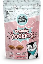 Mr. Bandit Recompense pentru pisici Mr. Bandit CAT Crunchy Pockets, ton si creveti, 40 g