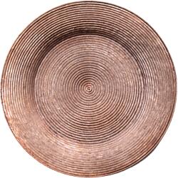 Horecano HORECANO-Подложна чиния с брокатен ефект ф33cm РОЗОВО ЗЛАТО (HC-93946) 194602-3 (0193946)