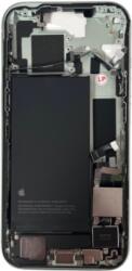 Apple iPhone 15 középső keret akkufedéllel, kamera lencsével, akkumulátorral zöld (hátlap), Gyári Grade A