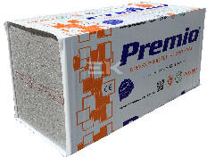 Premio EPS H-80 Carbon 6cm homlokzati polisztirol hőszigetelőlap (4m2/bála)