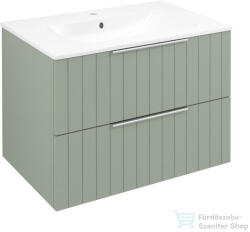 SAPHO CIRASA Mosdótartó szekrény, 2 fiókkal, 69, 8x52x46cm, verde strip (CR701-4444S) (CR701-4444S) - furdoszoba-szaniter