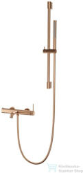 AREZZO design NOVA kádcsaptelep szett, szálcsiszolt rozé arany AR-2104BR (AR-2104BR) - furdoszoba-szaniter