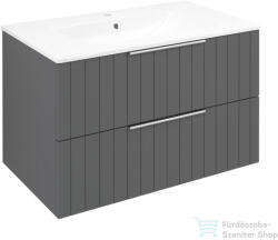 SAPHO CIRASA Mosdótartó szekrény, 2 fiókkal, 79, 8x52x46cm, carina strip (CR801-4141S) (CR801-4141S) - furdoszoba-szaniter