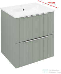 SAPHO CIRASA Mosdótartó szekrény, 2 fiókkal, 48x54x39cm, verde strip (CR492-4444S) (CR492-4444S) - furdoszoba-szaniter