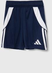 adidas Performance funkcionális rövidnadrág TIRO24 SHO Y sötétkék, állítható derekú - sötétkék 116