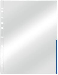 Esselte Folie de protectie Esselte A4 105 microni margine color 100 bucati/set albastru (ESS55365)