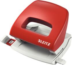 Leitz Perforator din plastic 2 perforatii 16 coli Leitz diverse culori rosu (ESS50380025)