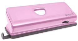 Rapesco Perforator metalic 6 perforatii 10 coli Rapesco diverse culori roz (RP-1322)