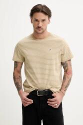 Tommy Jeans pamut póló férfi, mintás, DM0DM20377 - zöld S