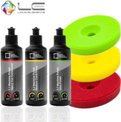 Liquid Elements Set de Lustruire Liquid Elements - Pentru Mașini Orbitale (3x125/145mm - 3x250ml) (LET4000Szett)