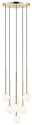 Zuma Line Arcturus 7xG9 arany/opál függeszték Zuma Line (ELM 003064 028112)