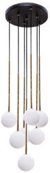 Zuma Line Ali 7xG9 fekete függeszték Zuma Line (ELM 003064 024503)