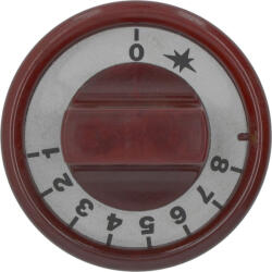MBM PIROS GOMB ø 76 mm 0-1-2-3-4-5-6-7-8