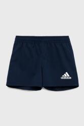 adidas Performance gyerek rövidnadrág GI7640 sötétkék, állítható derekú - sötétkék 158