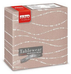 FATO Airlaid szalvéta 40x40cm Perle hazelnut 50 lapos (88446700) - szerek