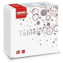 FATO Airlaid szalvéta 40x40cm Fireworks Cioccolata 50 lapos (88448800)