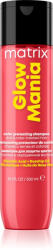 Matrix Total Results Glow Mania színvédő sampon Festett hajra hajra, 300 ml