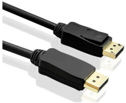 STANDARD Kábel DisplayPort 1.4 DP - DP, 8K@60Hz, HDR, M/M, 2m, fekete (S3696-10)