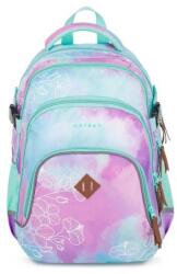 KARTON P+P virágos iskolatáska hátizsák - Ombre Flower (8-02425)