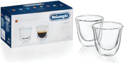 DeLonghi Set 2 cesti din sticla borosilicata espresso 60ml 5513214591 (5513214591)