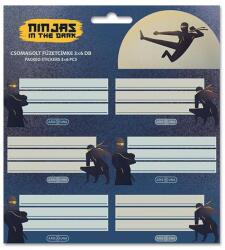 Ars Una Füzetcímke ARS UNA 18 darabos Ninjas in the Dark (53834577) - fotoland