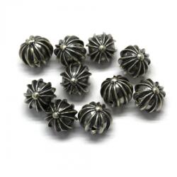 Margele Argint 925 Rotund - 11 x 11 mm - 1 Buc