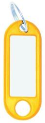 WEDO Kulcsjelölő biléta WEDO 10 darabos sárga (262 101805)