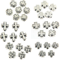 Charm Bijuterii Argint 925 Cruce Greceasca - 8 x 8 mm - 1 Buc - concepttropic - 21,00 RON