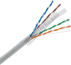 KELine Cat. 6 réz UTP 4x2xAWG23 kábel 400 MHz, Euroclass Eca, 305 m-es dob