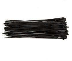 TOPEX Kábelkötegelő, gyorskötöző, 3.6mmx300mm, fekete, 100db, min. rendelés: 5cs (44E973)