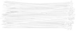 TOPEX Kábelkötegelő, gyorskötöző, 2.5mmx200mm, fehér, 100db, min. rendelés: 5cs (44E971)