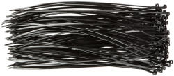 TOPEX KÁBELKÖTEGELŐ, gyorskötöző, 2, 5mm x 200mm, fekete, 100db (44E972) - neo24