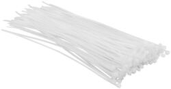 TOP TOOLS Kábelkötegelő, gyorskötöző, 2.5mmx200mm, fehér, 100db, min. rendelés: 5cs (44E952)