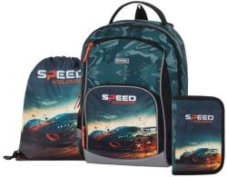 KARTON P+P autós iskolatáska hátizsák szett - Speed (0-23725) - iskolataskawebshop