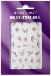 Perfect Nails Körömmatrica - Holo Butterflies II (PNDM116)
