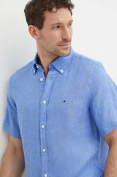 Tommy Hilfiger len ing legombolt galléros, regular, MW0MW35207 - kék M - answear - 27 990 Ft