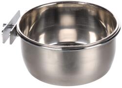 FLAMINGO Hranitoare Flamingo pentru colivii din inox cu suport m 12cm/580ml
