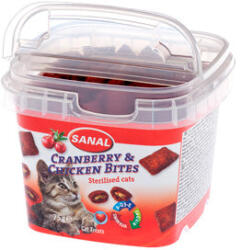 Sanal Cat Cranberry and Chicken Bites Cup 75 g 75g