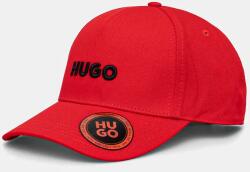 HUGO pamut baseball sapka piros, nyomott mintás, 50533410 - piros Univerzális méret