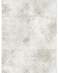 As Creation Tapet triunghiuri vintage alb-argintiu