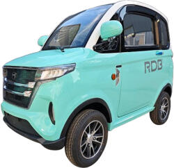 RDB Masina electrica RDB SOFT fara permis 1500W 25 km/h 60V58Ah autonomie 78 km culoare albastru (RDB-SOFT-Albastru) - agropro