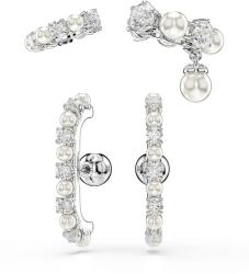 Swarovski fülbevalók MATRIX 4 db 5691715 - ezüst Univerzális méret